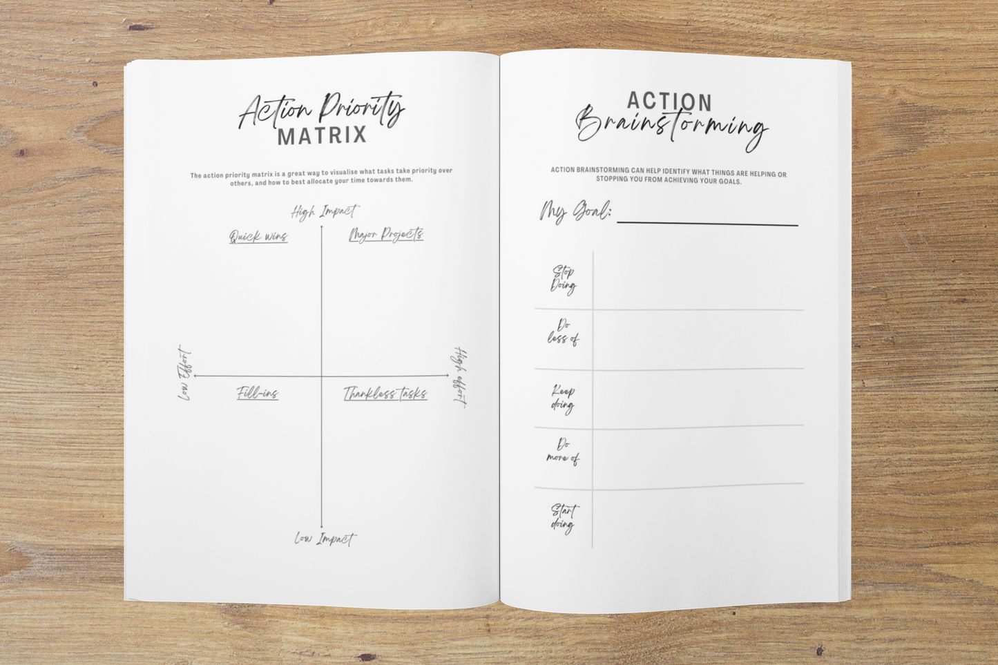 Personal & Business Planner - A5-350 page - Volume 1 - English