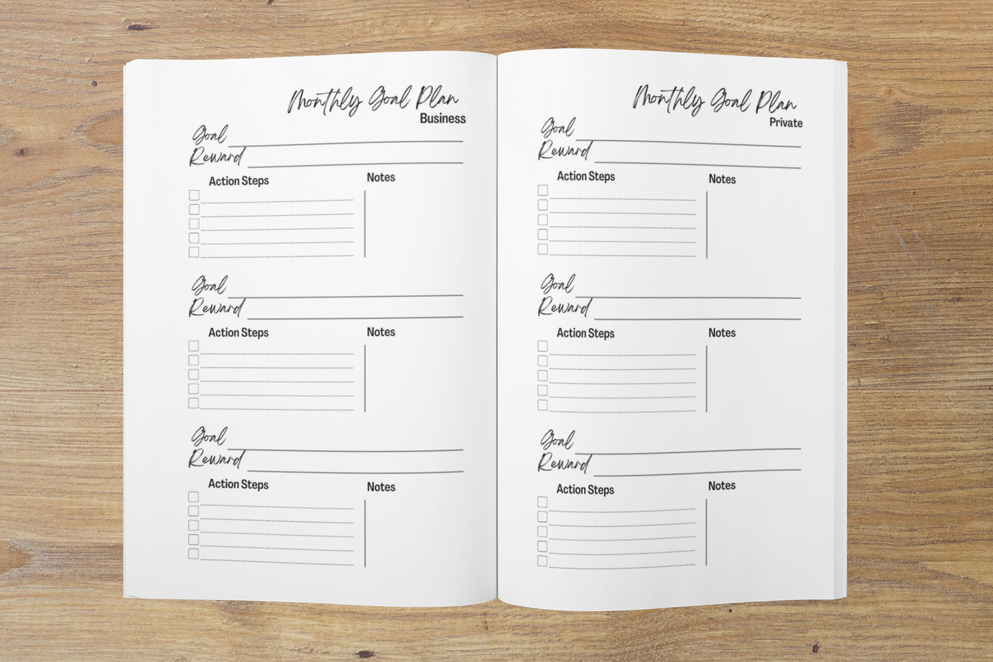 Personal & Business Planner - A5-350 page - Volume 1 - English