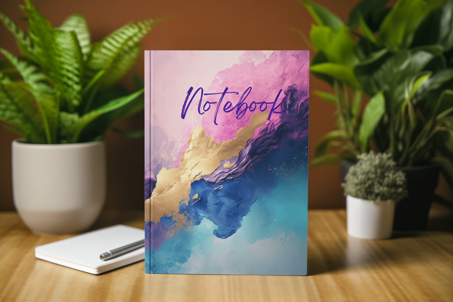 Notebook blank or lined - Paperback -120 pages